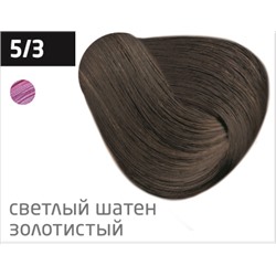 OLLIN performance 5/3 светлый шатен золотистый 60мл перманентная крем-краска для волос