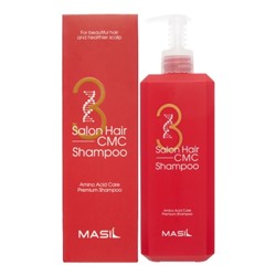 MASIL 3 SALON HAIR CMC SHAMPOO Восстанавливающий шампунь для волос с аминокислотами 500мл