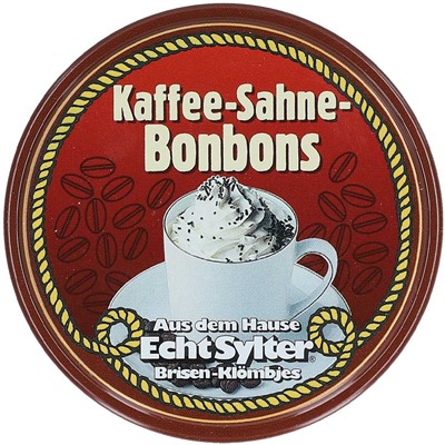 Echt Sylter Brisen-Klömbjes Kaffee-Sahne-Bonbons 70g