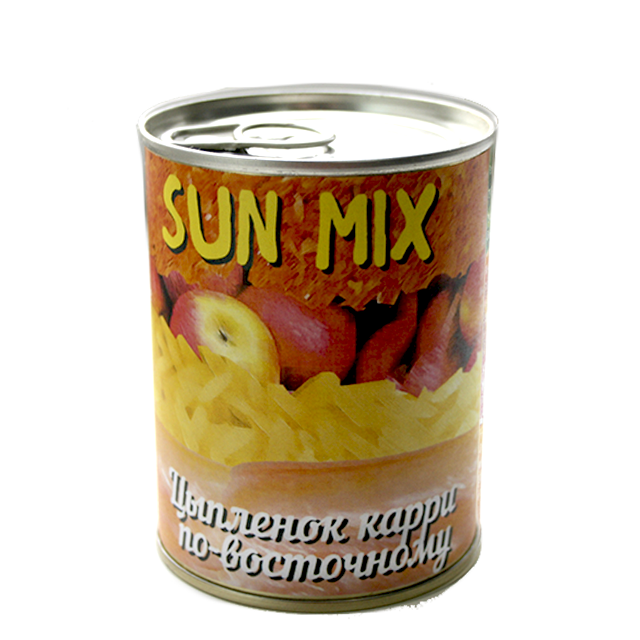 Консервированные супы sun mix