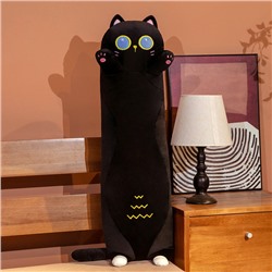 Мягкая игрушка Кот длинный Черныш 65 см