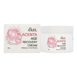 Ekel Age Recovery Cream Placenta Антивозрастной крем для лица с экстрактом плаценты 100г