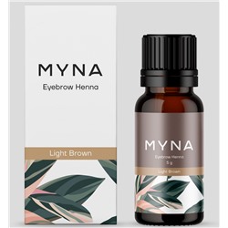 Хна для бровей MYNA - Light Brown