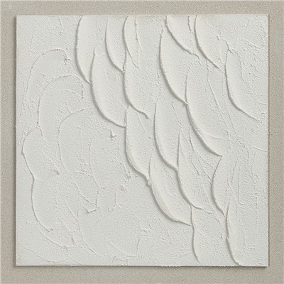 Панно декоративное с эффектом 3D Minimalism Ripples, 50х50 см