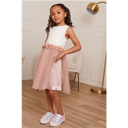 Chi Chi London Girls 3D Floral Dress