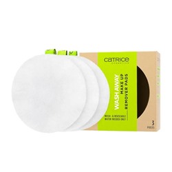 Многоразовые салфетки для снятия макияжа CATRICE - Wash Away Make Up Remover Pads