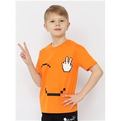 CSKB 63824-29-412 Футболка для мальчика,оранжевый