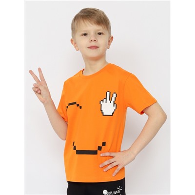 CSKB 63824-29-412 Футболка для мальчика,оранжевый
