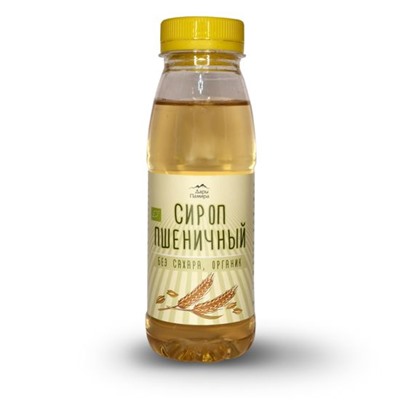 Сироп ПШЕНИЧНЫЙ органический, Бельгия, пл.бут, 330г.