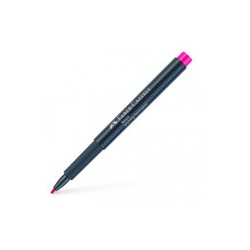 10шт Маркер для декорирования Faber-Castell "Neon" цвет 128 ярко-розовый, пулевидный, 1,5мм
