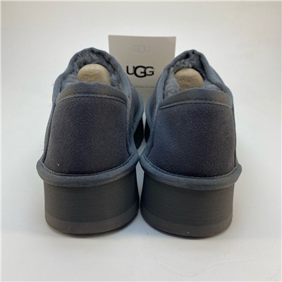 Серые укороченные модные угги UGG размер 37