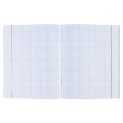 Тетрадь 96 листов в клетку на скрепке "В стиле аниме", обложка мелованный картон, ВД-лак, МИКС