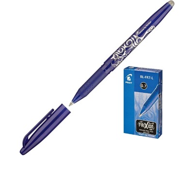 Ручка гелевая PILOT BL-FR7 Frixion резин.манжет синий 0,35мм Япония