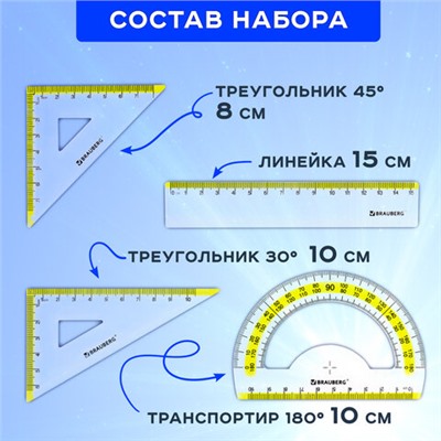 Новинка! Набор кухонных принадлежностей DASWERK!, МАСШТАБНАЯ АКЦИЯ ГОДА!, АКЦИЯ! BRAUBERG "ULTRA GT" - ручка вашего вдохновения!, САМСОН LIVE! БУДЕМ БЛИЖЕ!, Обновились данные по итогам накопительных акций, Новинка! Хозяйственные свечи Laima!, Набор чертежный малый BRAUBERG "FRESH ZONE" (линейка 15 см, 2 треугольника, транспортир), желтая шкала, 210762