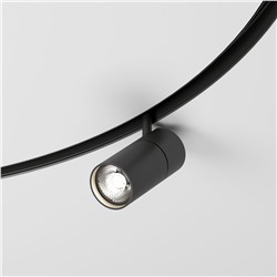 Slim Magnetic Трековый светильник для радиусного шинопровода 12W 4200K Comfi чёрный Ø 1200мм