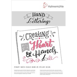 Hahnemuhle Альбом-склейка для леттеринга "Hand Lettering", 170 г/м2, А5, 25 л