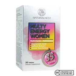 NaturalNest Multi Energy для женщин 30 таблеток