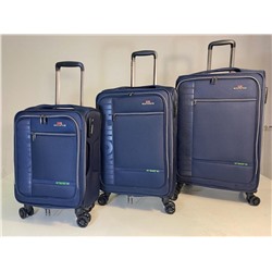 Комплект из 3-х чемоданов  MIRONPAN  50121 Темно-синий