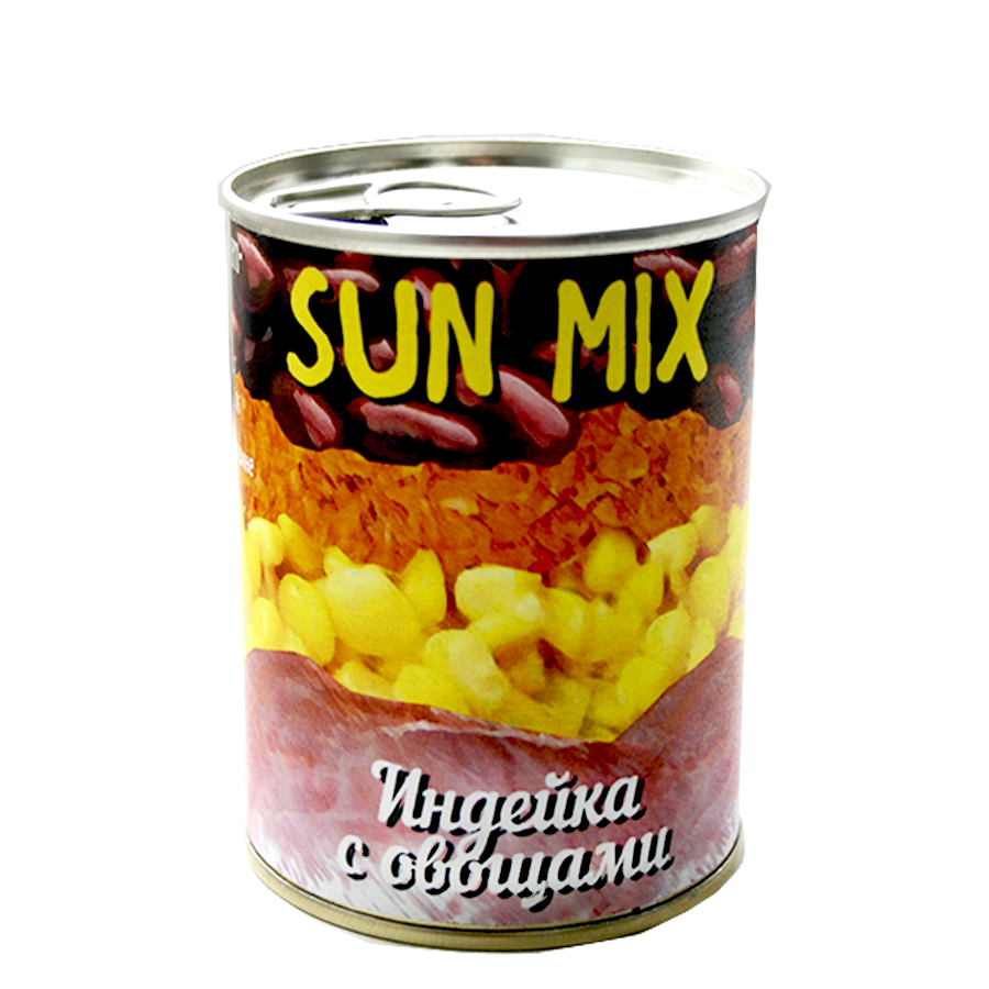 Консервированные супы sun mix