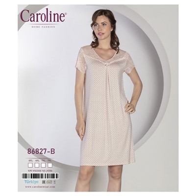 Caroline 86827-B ночная рубашка 6XL, 7XL