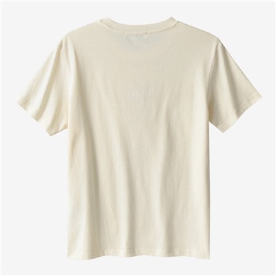 Mi*u Mi*u  ♥️  однотонная хлопковая трикотажная футболка, название бренда вышито бисером✔️  цена модели на оф сайте выше 150 000👀 высококачественная реплика ✔️