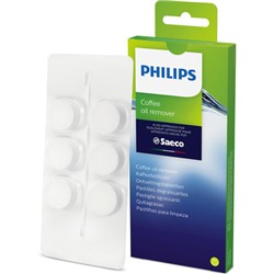 Таблетки для удаления кофейных масел PHILIPS CA6704/10, 6 шт., в блистере, 00423