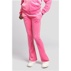 Juicy Couture Girls Pink Diamante Bootcut Joggers