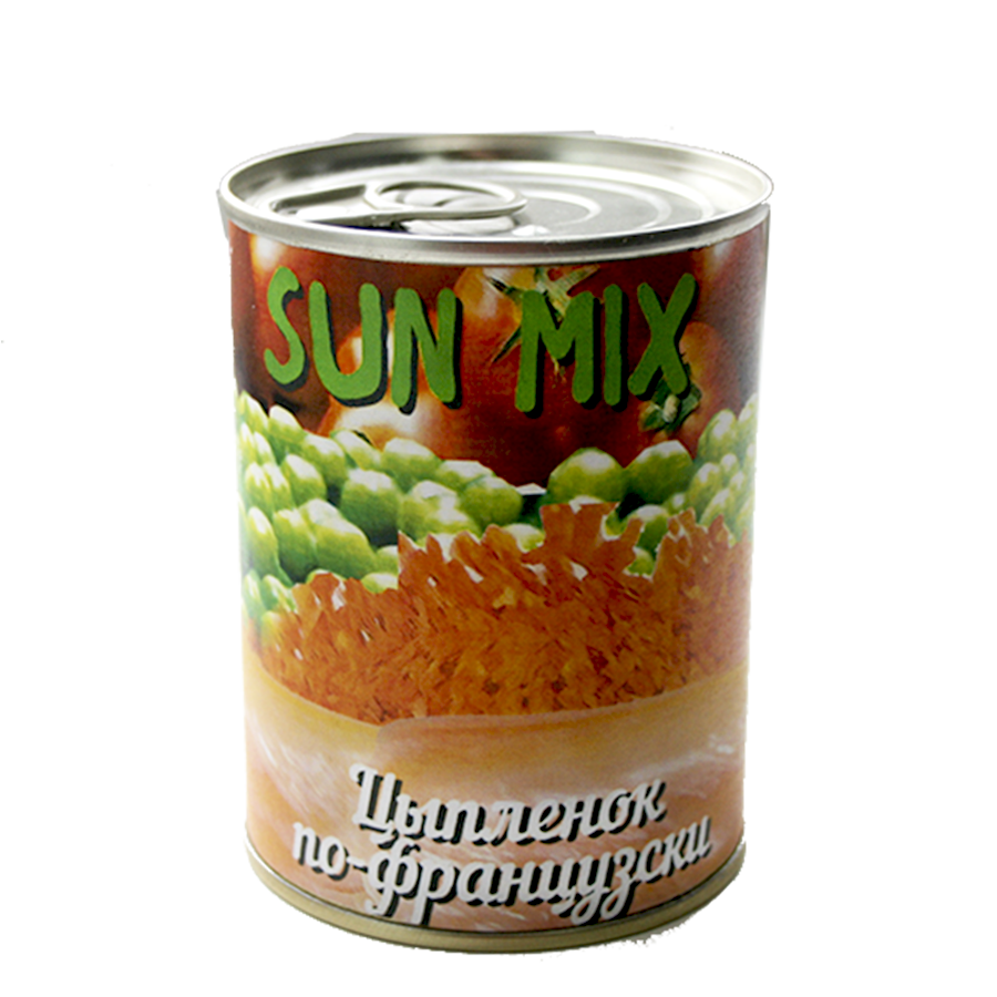 Консервированные супы sun mix