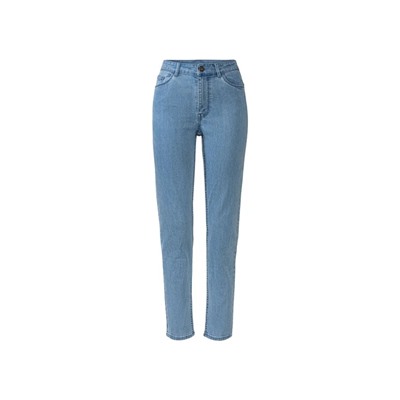 esmara® Damen Jeans, Straight Fit, mit normaler Leibhöhe