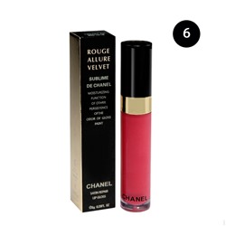 Блеск для губ Chanel Rouge Allure Velvet Sublime 8g №6  (1шт)