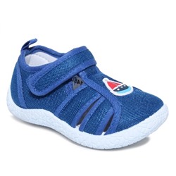 A14505 Детские текстильные сандалии, синий