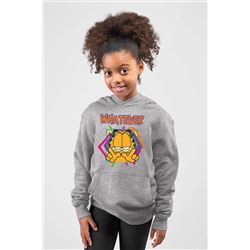 All + Every Garfield W Whatever Girls Hooded Sweatshirt