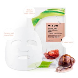 MIZON Тканевая маска для лица с экстрактом улиточного муцина Joyful Time Essence Mask Snail 8809479166499