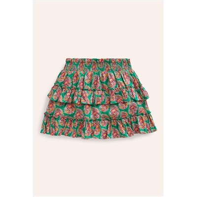 Boden Tiered Printed Skort