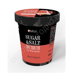 Сахарно-солевой скраб для тела «Арбуз» 290 гр. MILV