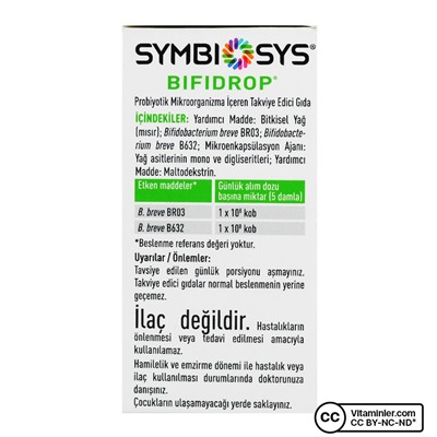 Пробиотик Symbiosys Bifidrop 8 мл Капли