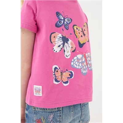 FatFace Butterfly Fact T-Shirt