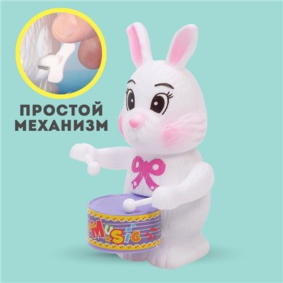 Игрушка заводная «Зайчик», МИКС