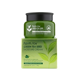 FarmStay Green Tea Seed Moisture Cream Увлажняющий крем с семенами зеленого чая 100мл
