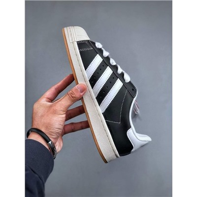 Удобные и универсальные нескользящие износостойкие кроссовки Korn x adida*s originals SUPERSTAR с низким берцем для мужчин и женщин