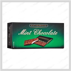 Шоколад со вкусом мяты HATHERWOOD 200 гр