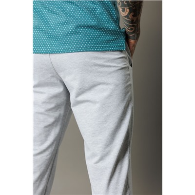 Спортивные брюки М-1216: Серый меланж