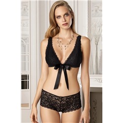 Женский комплект с бюстгальтером без поддержки Ecru 4618 Afrodille Bralette