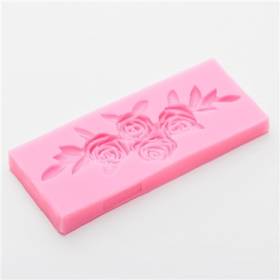 Молд Доляна «Желание», силикон, 5×11,5 см, цвет розовый