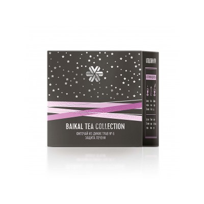 Фиточай из диких трав № 6 (Защита печени) - Baikal Tea Collection 30 фильтр-пакетов