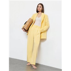 Брюки широкого кроя  цвет: Желтый D305/ridere | купить в интернет-магазине женской одежды EMKA