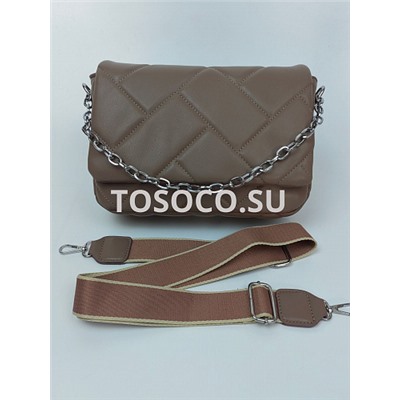 S419 brown сумка DOLLY экокожа 19х27х8