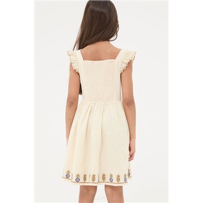 FatFace Embroidered Strappy Dress