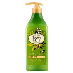 KeraSys Гель для душа оливки и зелёный чай / Shower Mate Fresh Olive & Green Tea, 550 мл