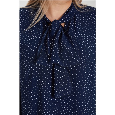 Блуза Luxury Moda 1069-Р темно-синий